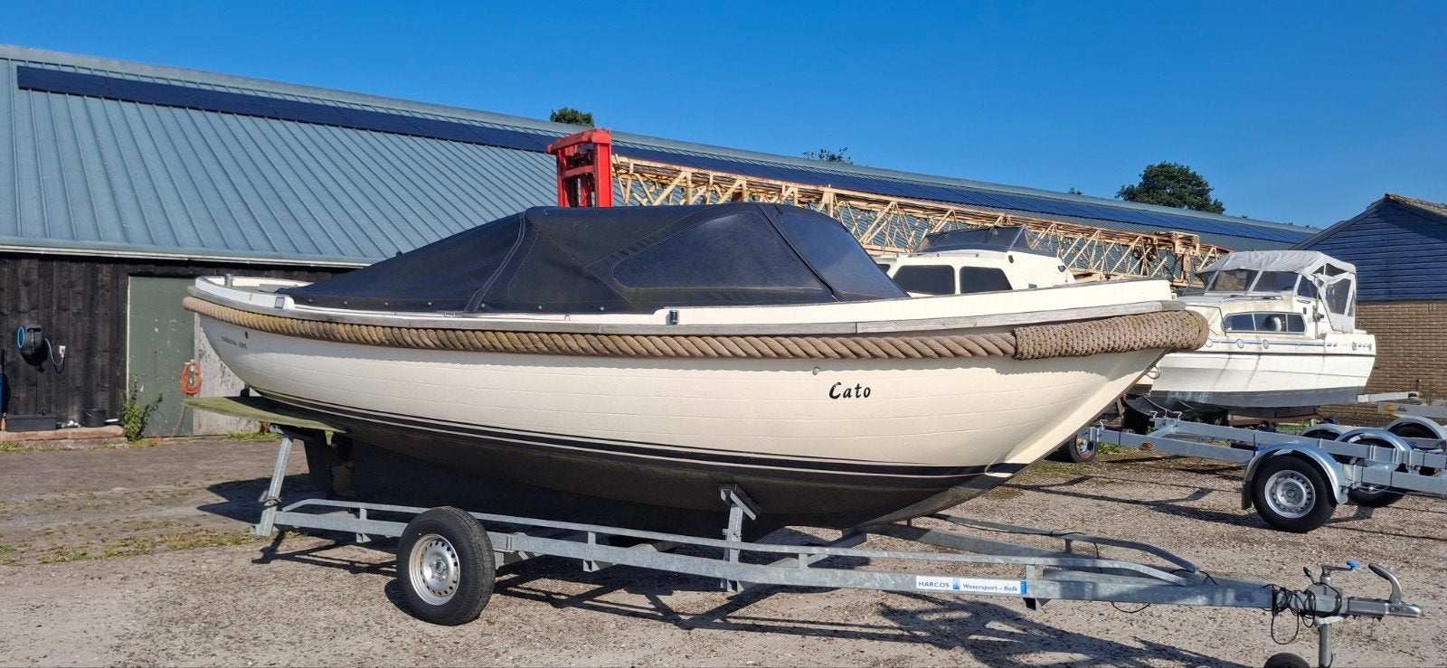 Makma 700 sloep vlet 3 cylinder yanmar 40 pk uniek, Watersport en Boten, Ophalen, Gebruikt, Rondzit, Binnenboordmotor