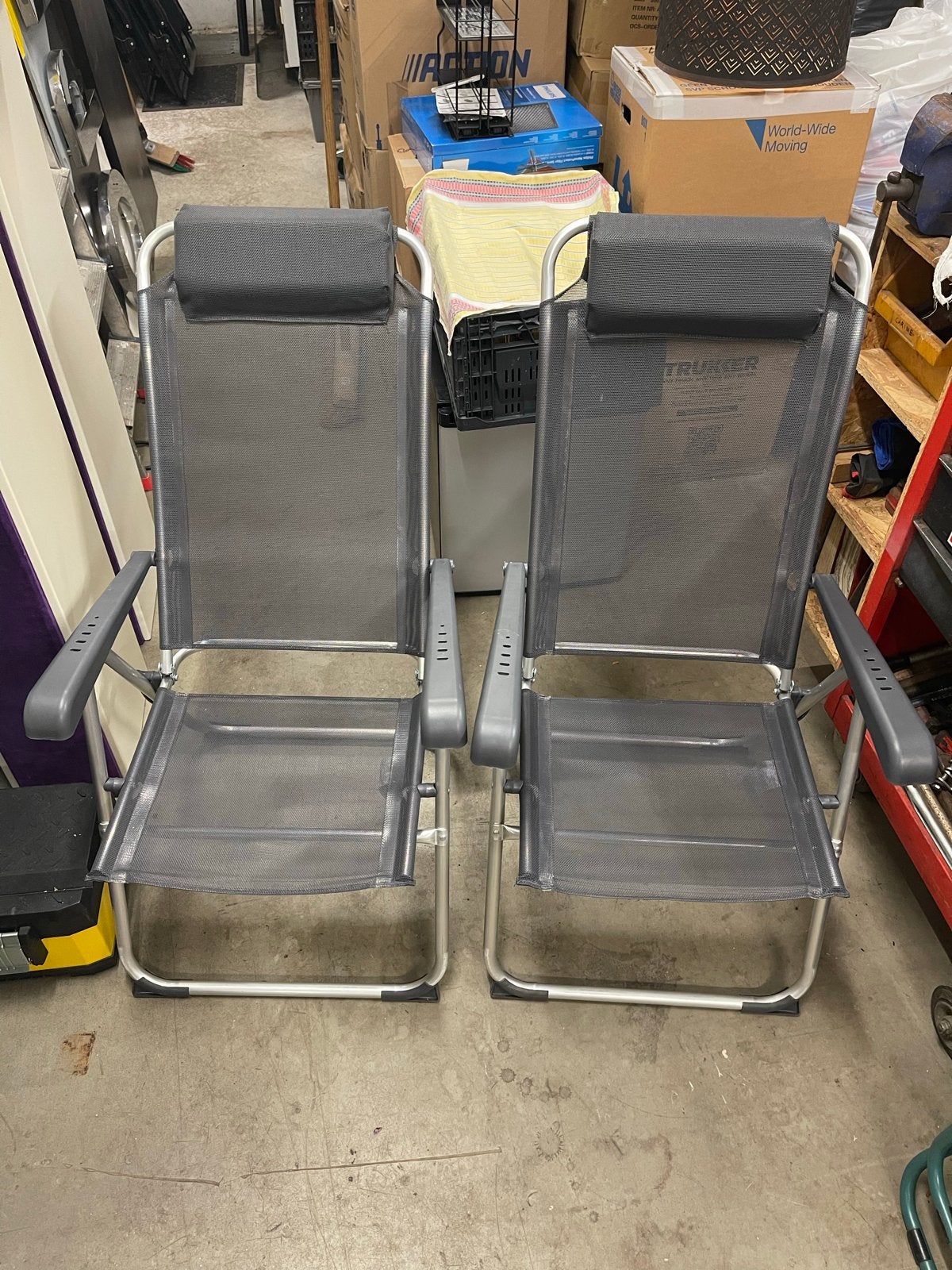 2x Campingstoelen - Zeer nette staat, Ophalen, Zo goed als nieuw, Campingstoel