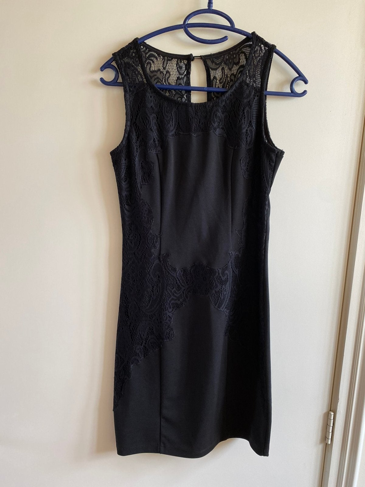 Sexy jurkje met kant maat 36, Zwart, Ophalen of Verzenden, Zo goed als nieuw, Maat 36 (S)