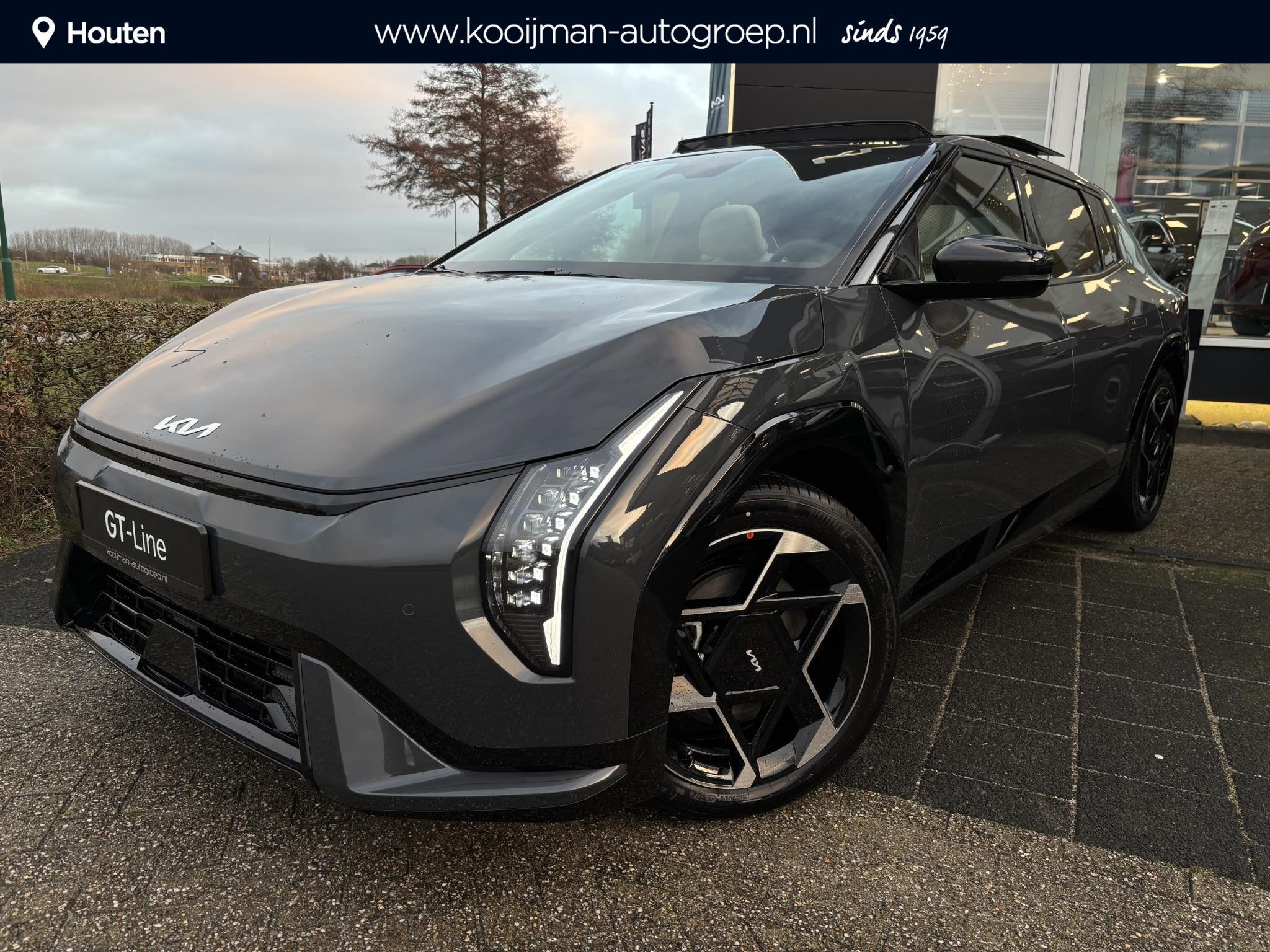 Kia EV4 GT-Line 81.4 kWh , Snel Leverbaar! Complete Uitvoeri, Auto's, 81 kWh, 510 min, 33 min, Origineel Nederlands