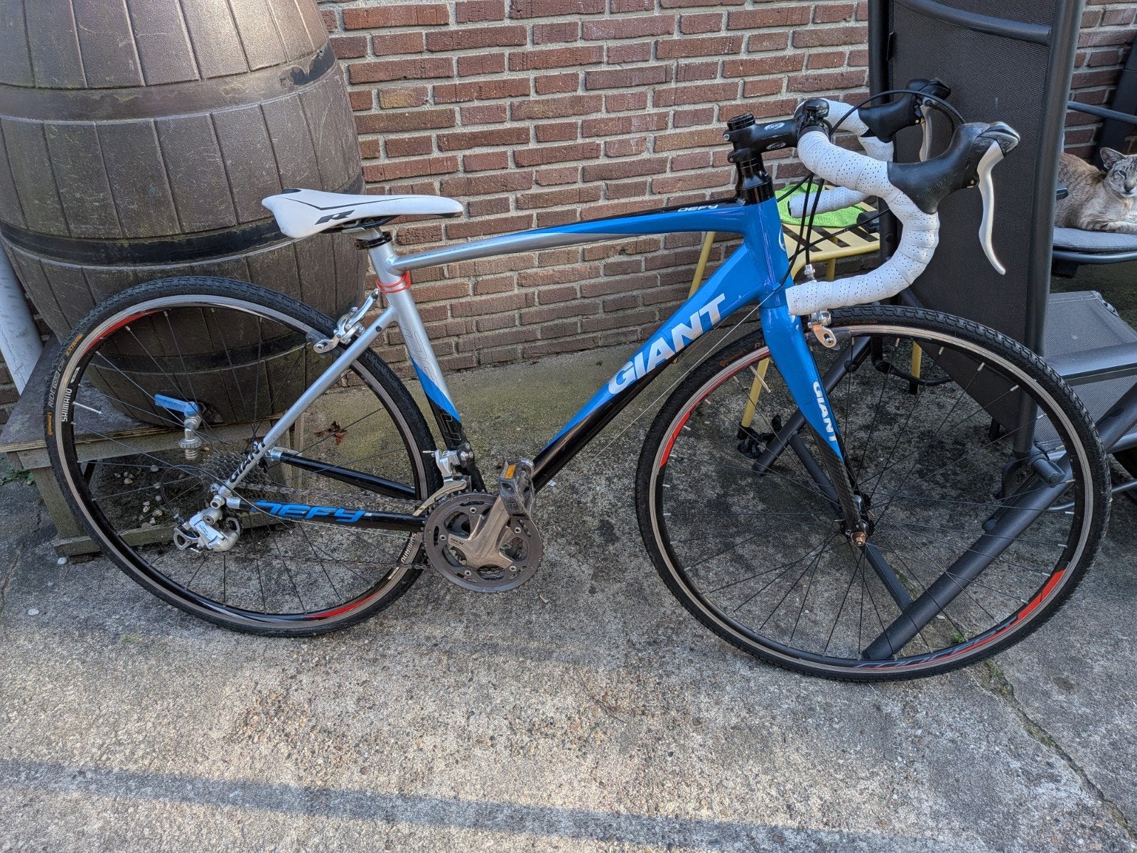 Giant Defy Racefiets - Alux 6000 Maat 51cm, 49 tot 53 cm, Ophalen of Verzenden, Gebruikt, Giant