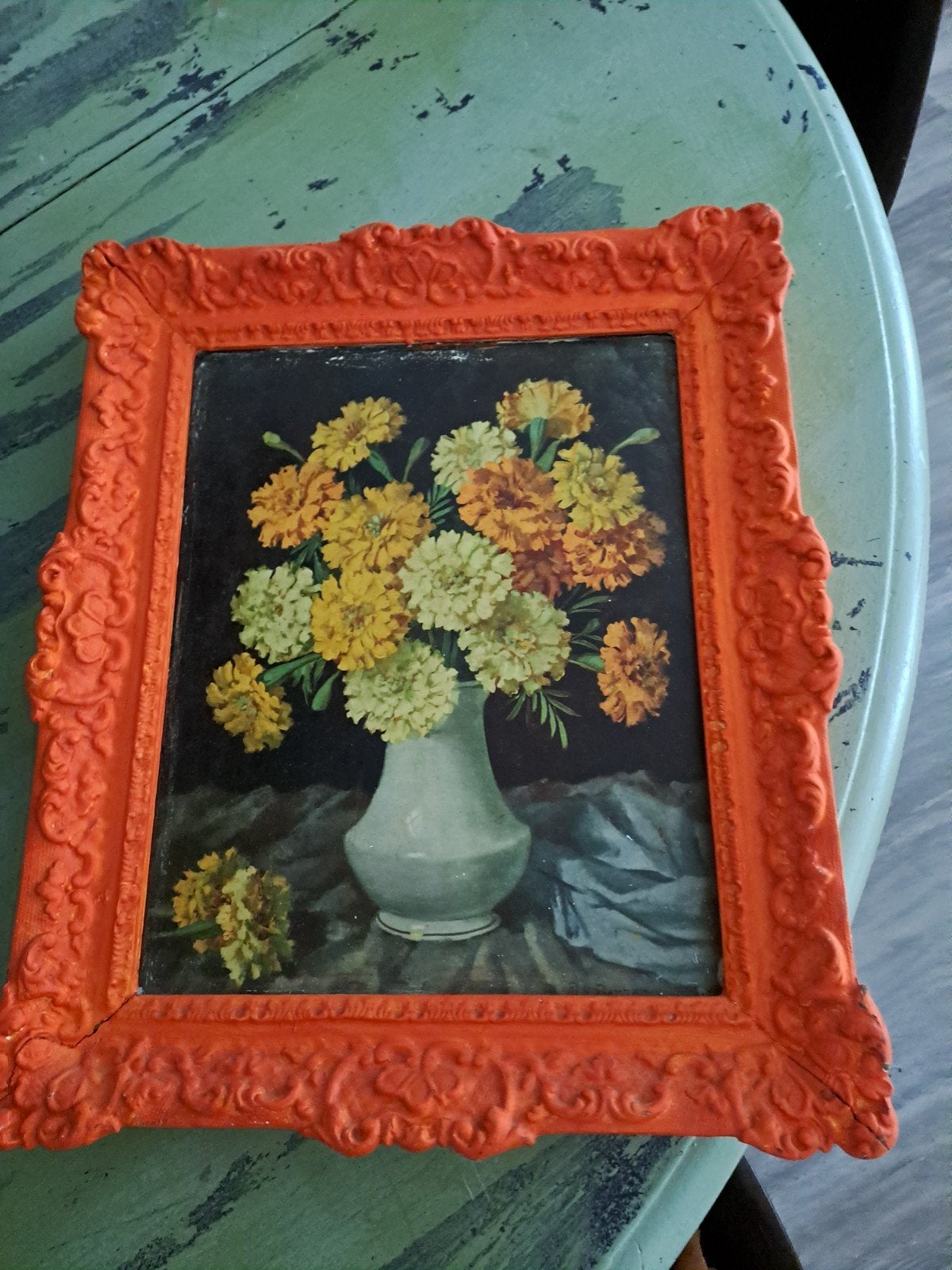 vintage schilderij, Ophalen of Verzenden