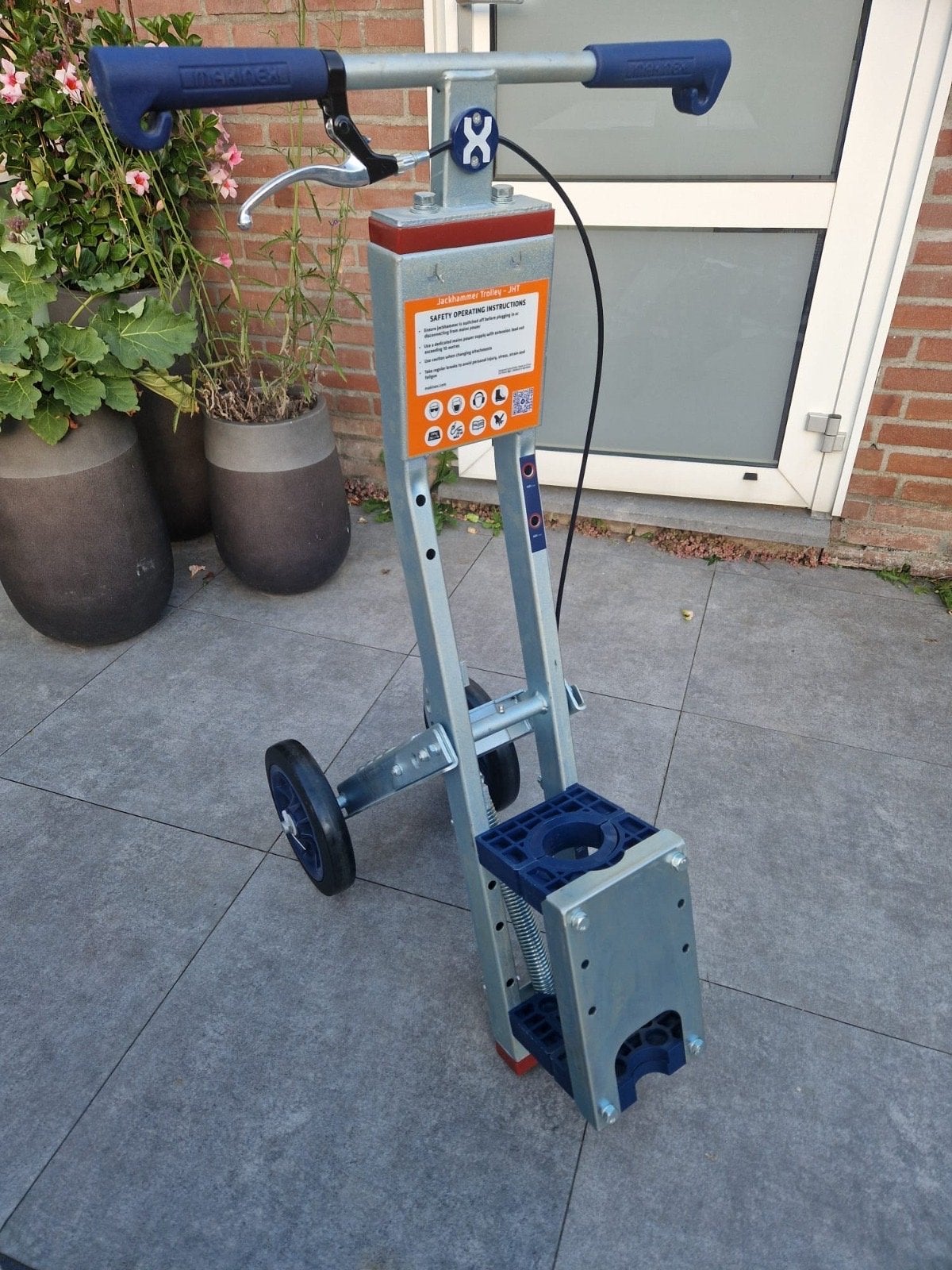 Makinex Jackhammer Trolley JHT-BS - Zo goed als nieuw, Ophalen of Verzenden, Zo goed als nieuw, Overige typen, Overige merken
