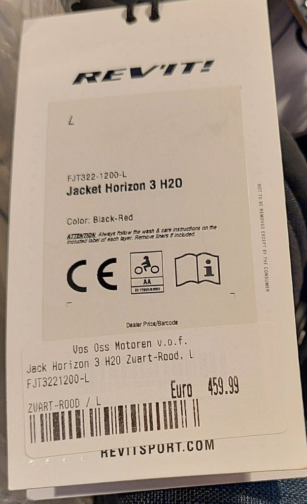 motor jack, Ophalen, Jas | textiel, Heren, Rev'it