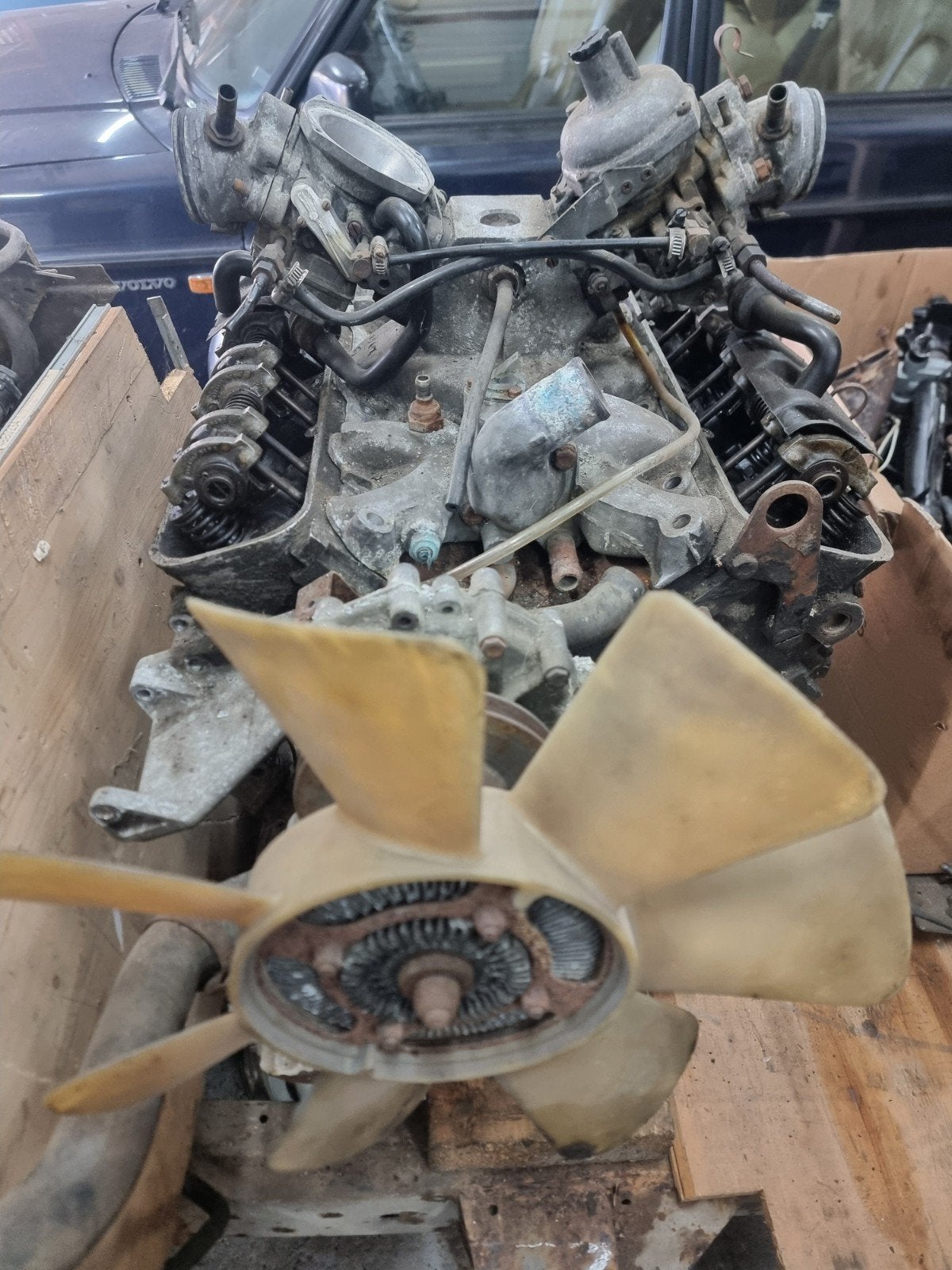 Land Rover Range Rover Classic 3.5 V8 motor, Auto-onderdelen, Ophalen, Gebruikt, W, W