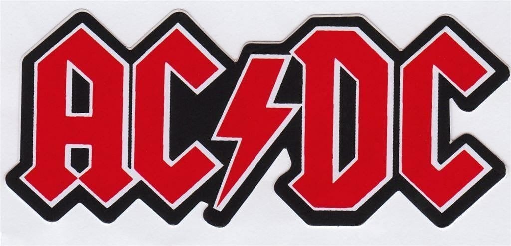 ACDC sticker #1, Verzenden, Nieuw, Foto of Kaart