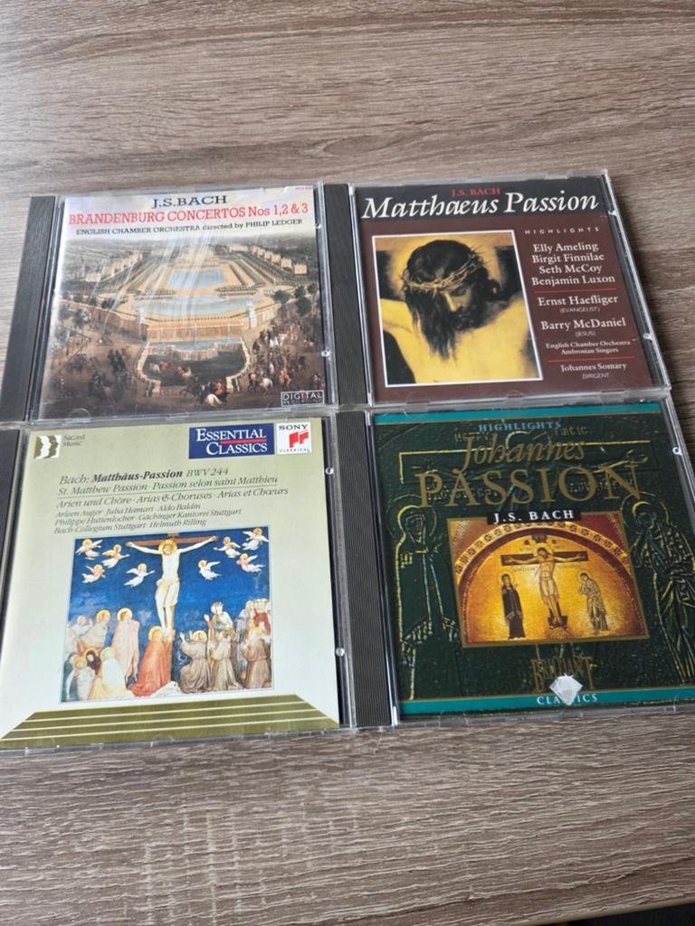 Bach 4 cd's, Cd's en Dvd's, Ophalen of Verzenden, Barok, Zo goed als nieuw, Overige typen