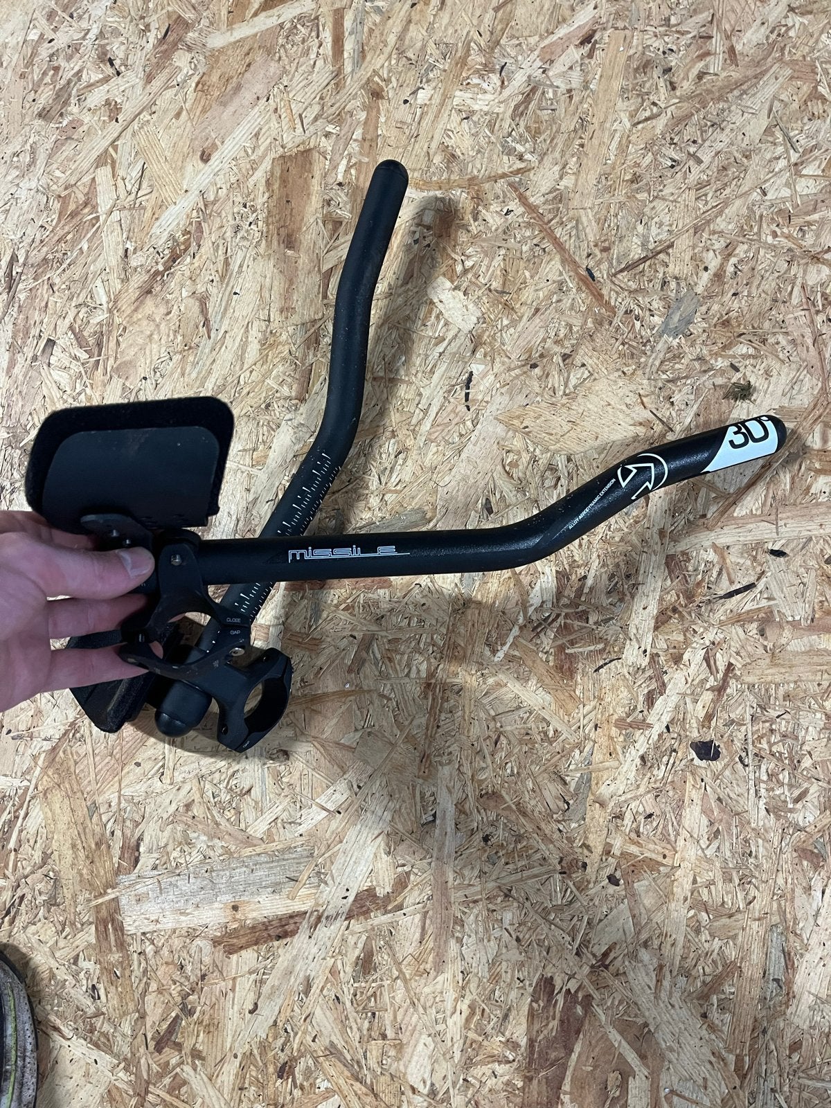 PRO Missile Evo Aerobar - Tijdritstuur, Gebruikt, Stuur, Ophalen of Verzenden, Tijdrit-/triatlonfiets