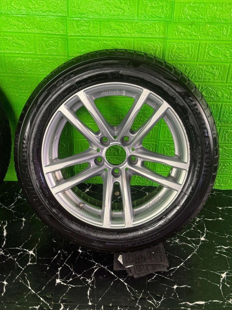 BMW 3 serie e90 5 serie e39 e60 X3 velgen 17" 5x120 winter, Auto-onderdelen, Banden en Velgen, Niet ingevuld, Gebruikt, Banden en Velgen