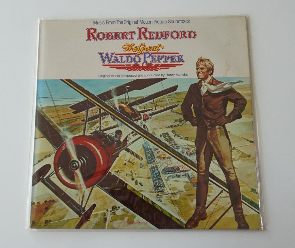 Henry Mancini - The Great Waldo Pepper - Soundtrack 1975, Ophalen, Zo goed als nieuw, 12 inch