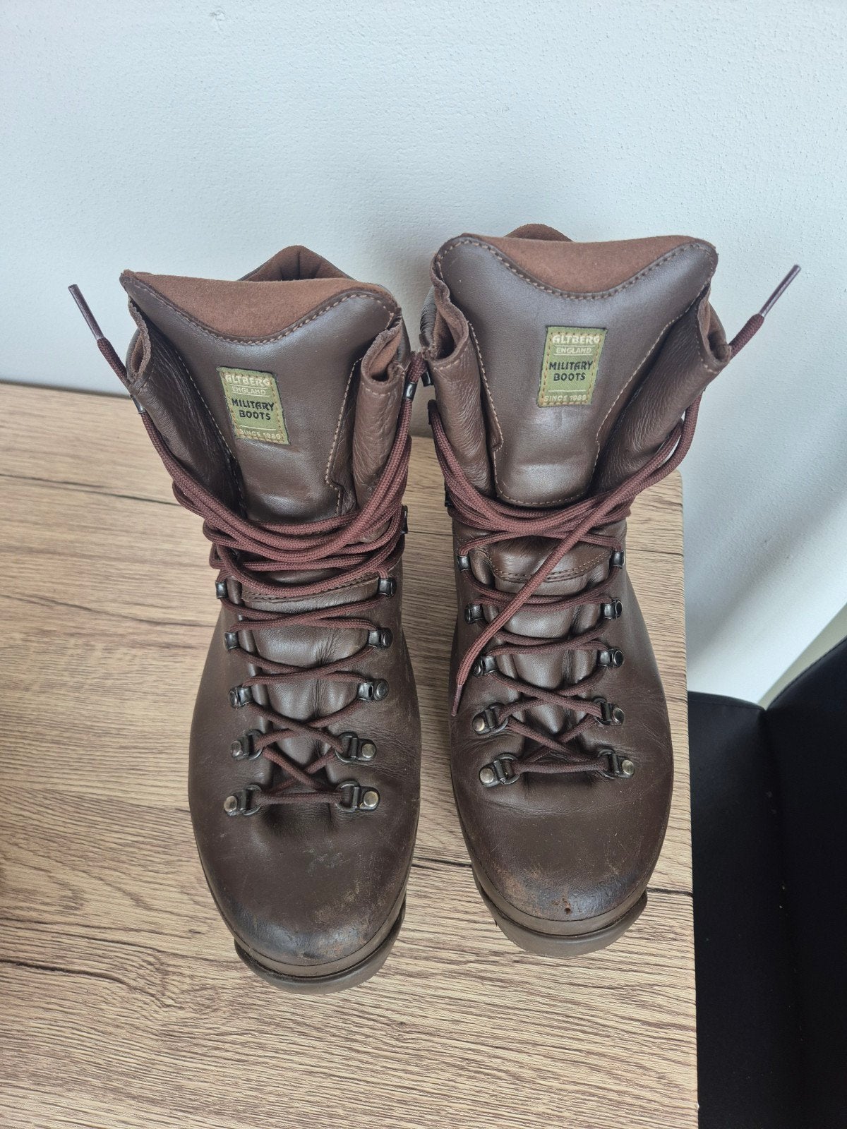 Altberg Skagen SF Military Boots - Maat 45/46, Bruin, Boots, Zo goed als nieuw, Altberg