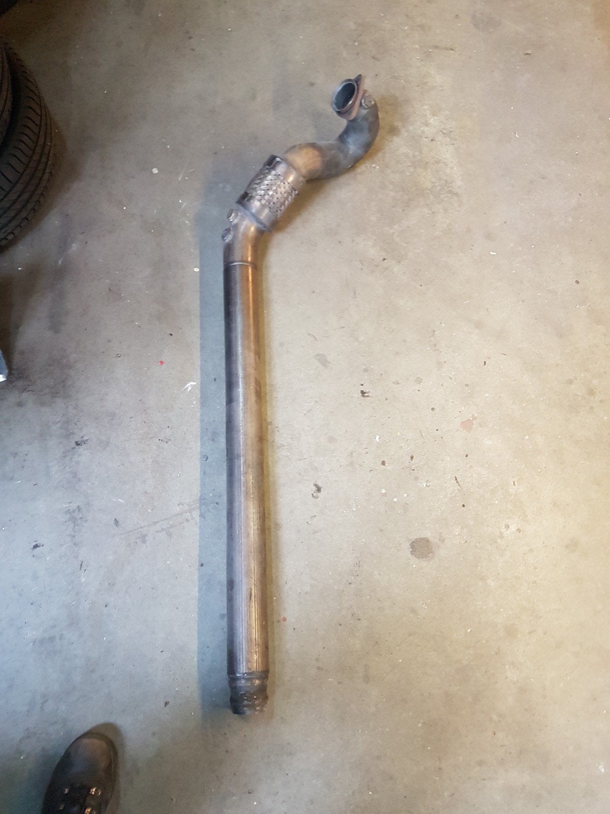 3 inch downpipe + 2,5 inch uitlaat volvo 850 t5 t5r turbo, Auto-onderdelen, Ophalen of Verzenden, Nieuw, Volvo