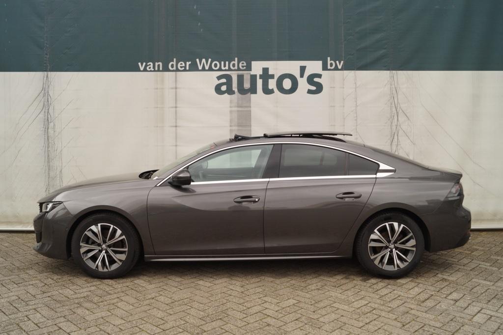 Peugeot 508 1.5 BlueHDI 130pk Allure -PANO-NAVI-ECC-PDC-, 745 kg, Stof, Gebruikt, Euro 6