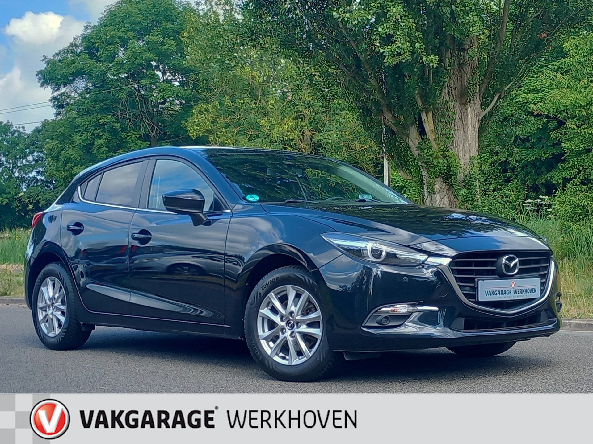 Mazda 3 2.0 SkyActiv-G 120 | Parkeersensoren | HeadUp | Stoe, Auto's, Voorwielaandrijving, 1998 cc, Stof, Gebruikt