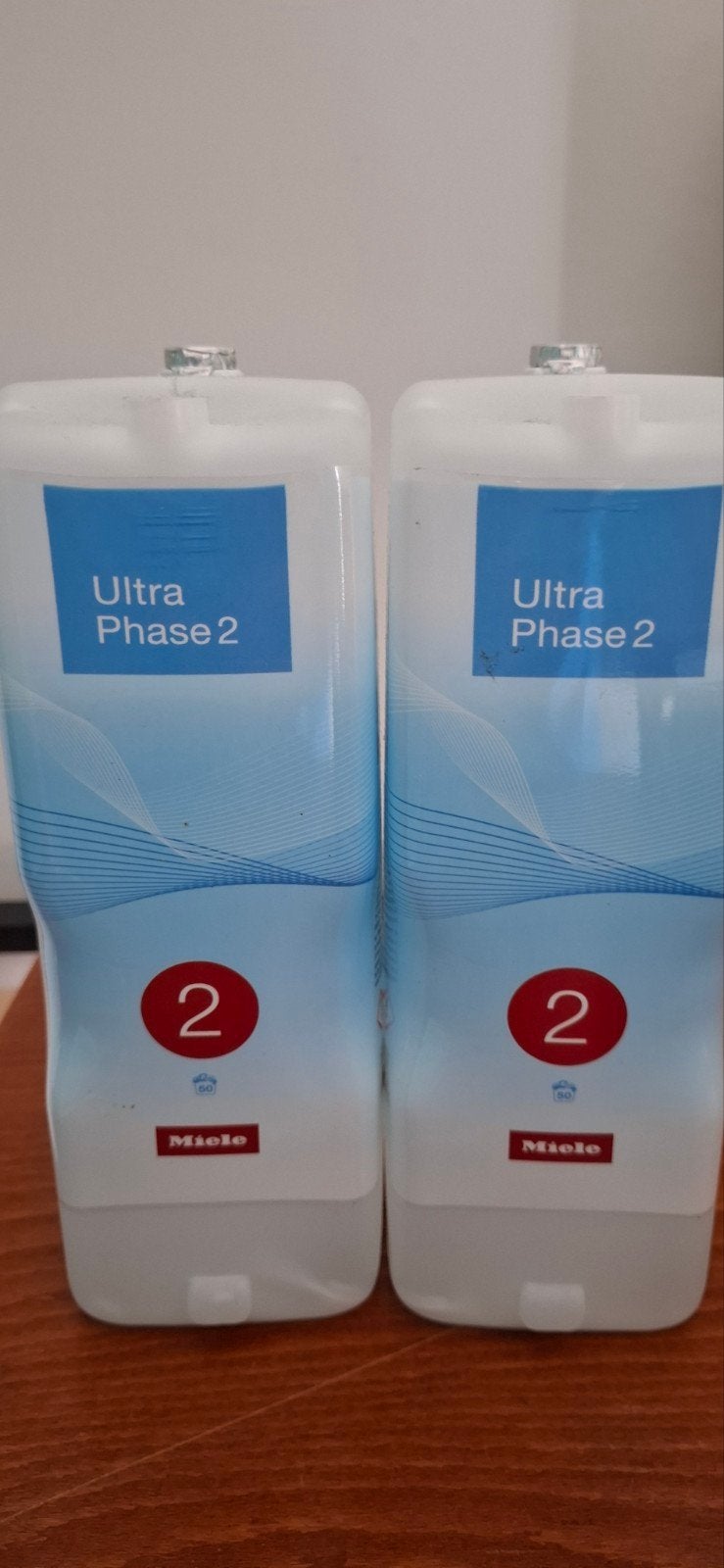 Miele UltraPhase 2 wasmiddel (2 flessen), Ophalen of Verzenden, Nieuw
