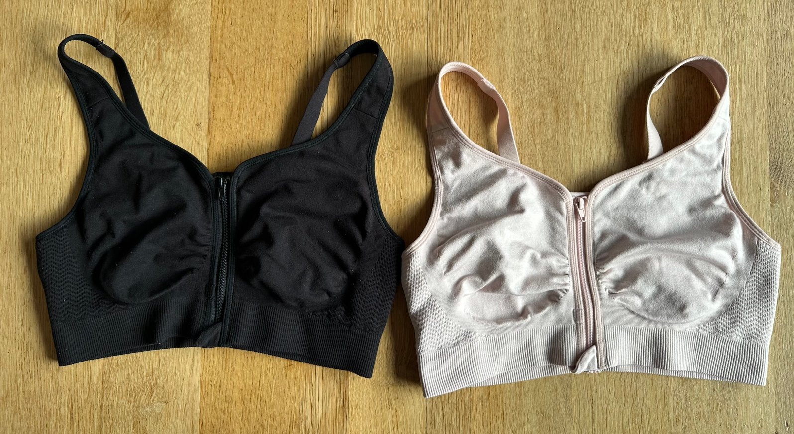 2 x Anita Care prothese bh’s met rits voor. Maat M., Ophalen of Verzenden, Zwart, BH