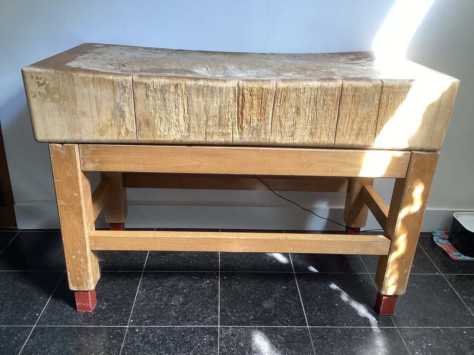 Massief Authentiek Slagersblok / Hakblok 120x60x83 cm, Ophalen of Verzenden