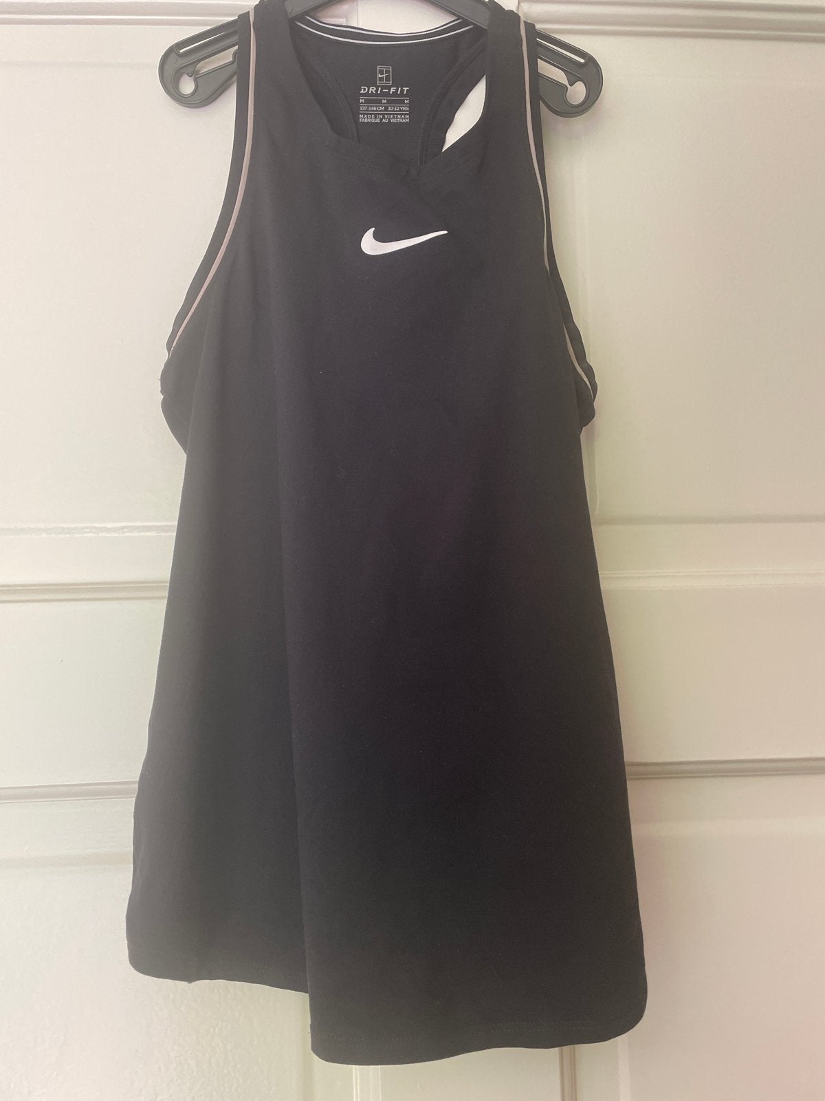 Nike Dri-FIT tanktop zwart, maat 137-146, Sport en Fitness, Gebruikt, Nike, L00, Ophalen of Verzenden