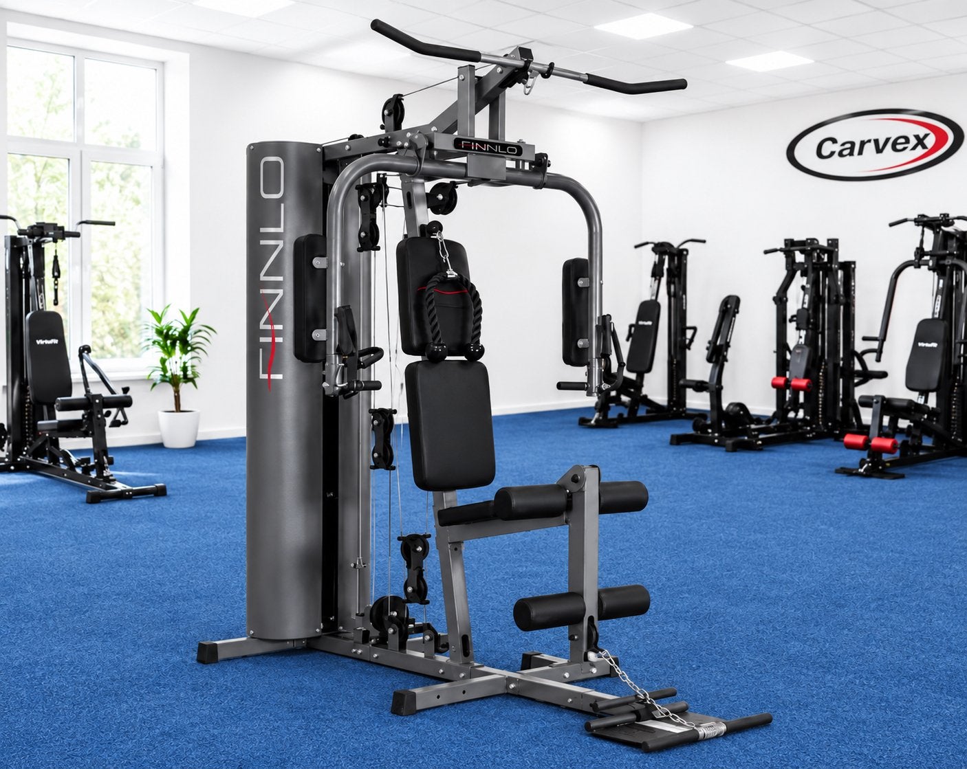 Finnlo Krachtstation -GROTE UITVERKOOP MOET WEG!, Sport en Fitness, Armen, Zo goed als nieuw, Metaal, Krachtstation