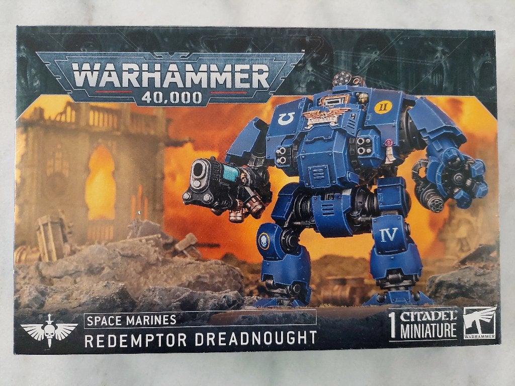 Redemptor Dreadnought Space Marines Warhammer 40k NIB, Ophalen of Verzenden, Nieuw, Warhammer, Figuurtje(s)