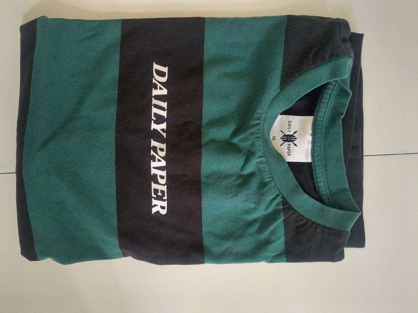 Daily Paper gestreept T-shirt - XS 170, Overige maten, Ophalen of Verzenden, Zo goed als nieuw, Daily Paper