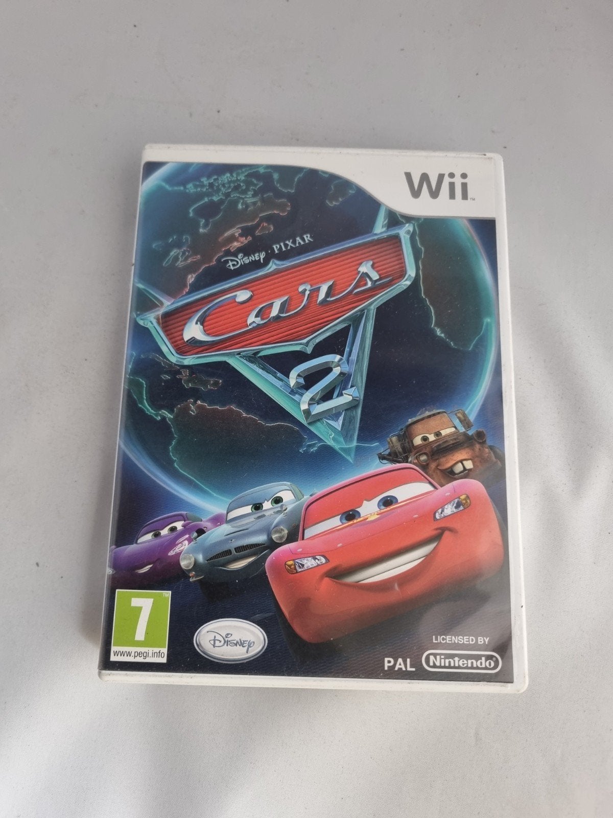 Cars 2 - Nintendo Wii (PAL), Spelcomputers en Games, Games | Nintendo Wii, Gebruikt, 1 speler, Racen en Vliegen, Ophalen of Verzenden