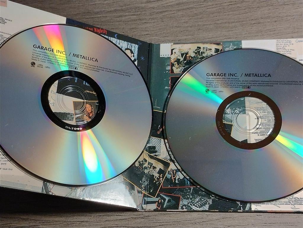 Metallica - Garage Inc [2 CD Cardboardsleeve], Ophalen of Verzenden, Zo goed als nieuw