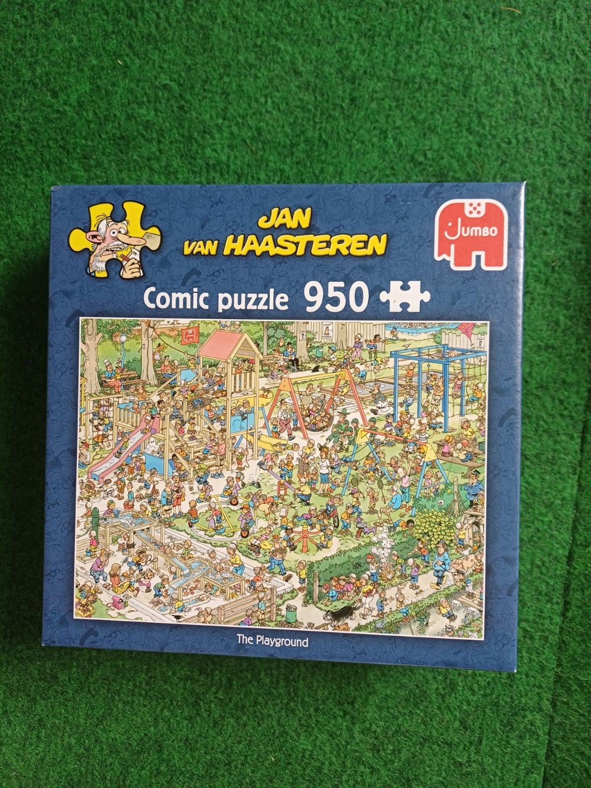 Jan van Haasteren Puzzels 950 stukjes met poster, Ophalen of Verzenden, 500 t/m 1500 stukjes, Zo goed als nieuw, Legpuzzel