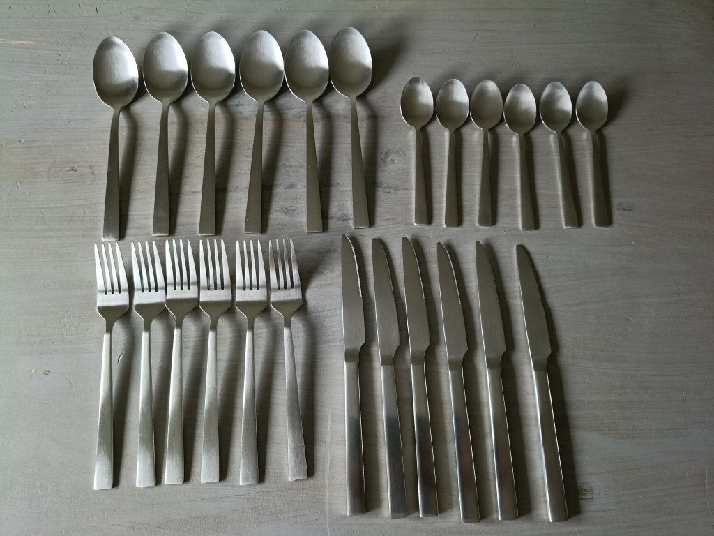 24-delige bestekset, nieuw, Ophalen of Verzenden, Nieuw, Rvs of Chroom, Bestekset