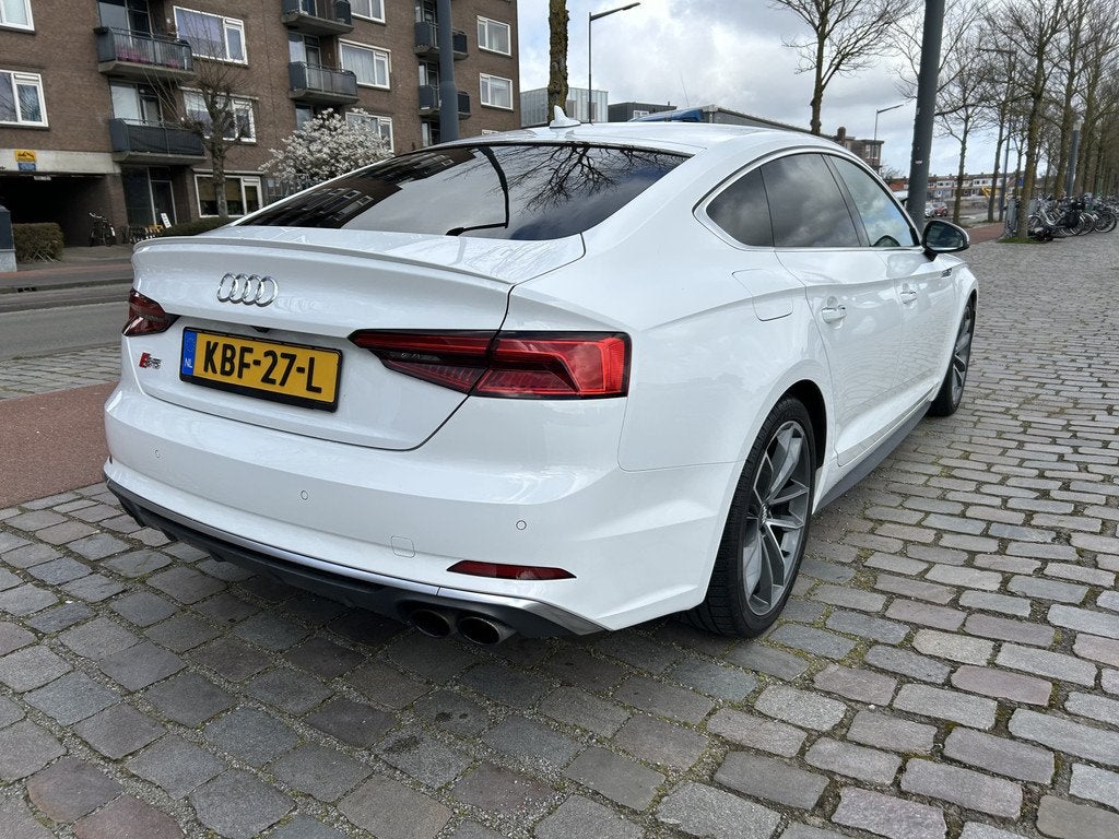 Audi A5 Sportback 3.0 TFSI S5 quattro Pro Line Plus keurige, Auto's, Audi, Gebruikt, 2995 cc, Wit, Bedrijf