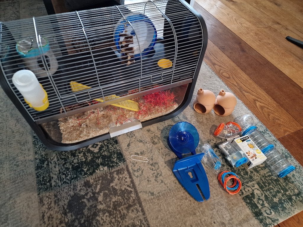 Savic Genève Knaagdierkooi - Hamster/muis, Dieren en Toebehoren, Ophalen, Gebruikt, Overige typen