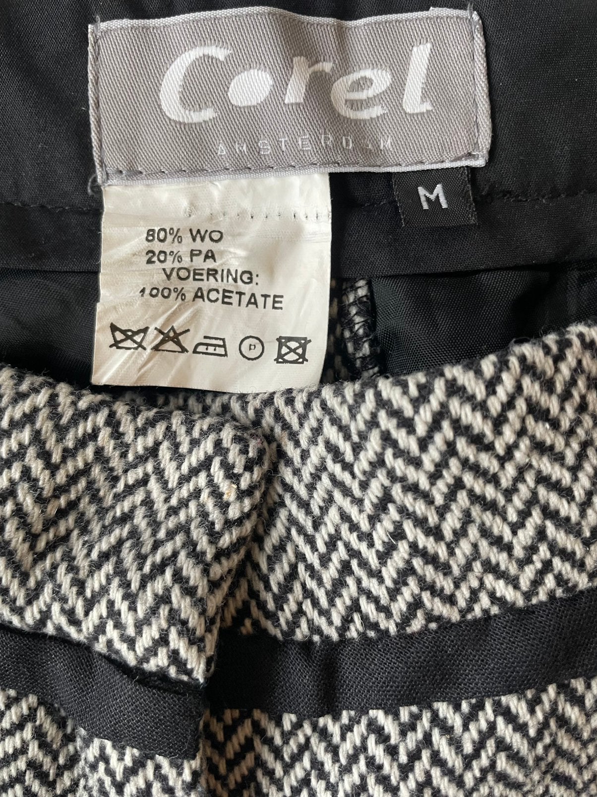 Wollen broek van Corel maat M., Kleding | Dames, Verzenden, Zo goed als nieuw, Maat 38/40 (M), Lang