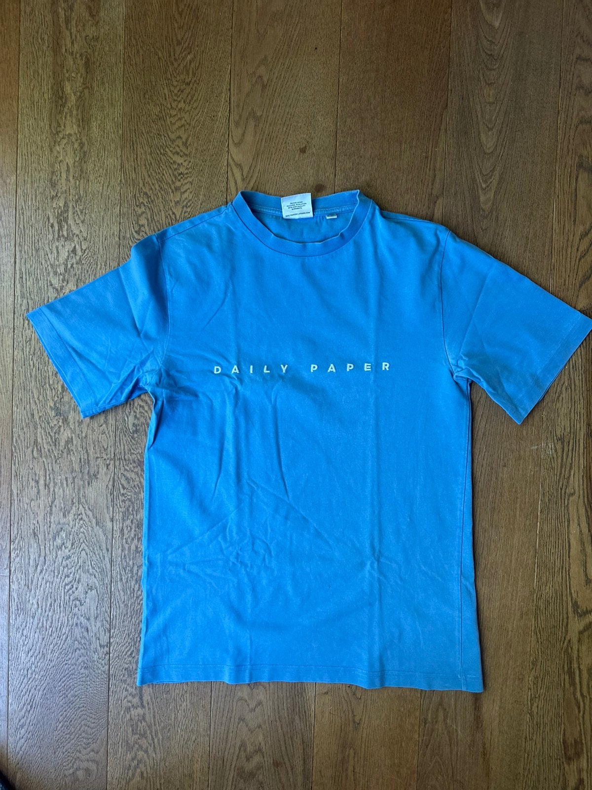 Daily paper t-shirt, Ophalen of Verzenden, Gedragen, Maat 46 (S) of kleiner, Blauw