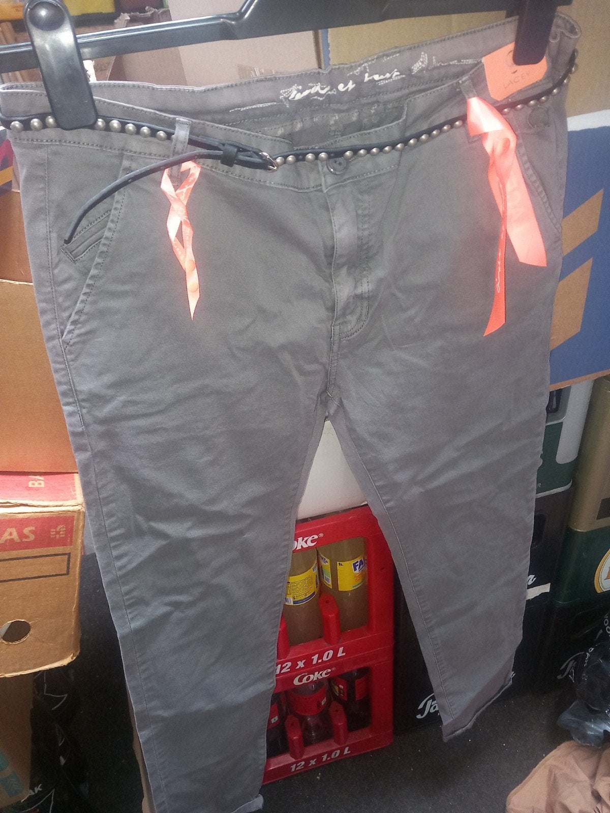 Circle of trust dames broek LACEY met riempje W25 t/m W30, Nieuw, Ophalen of Verzenden, Roze, Maat 36 (S)