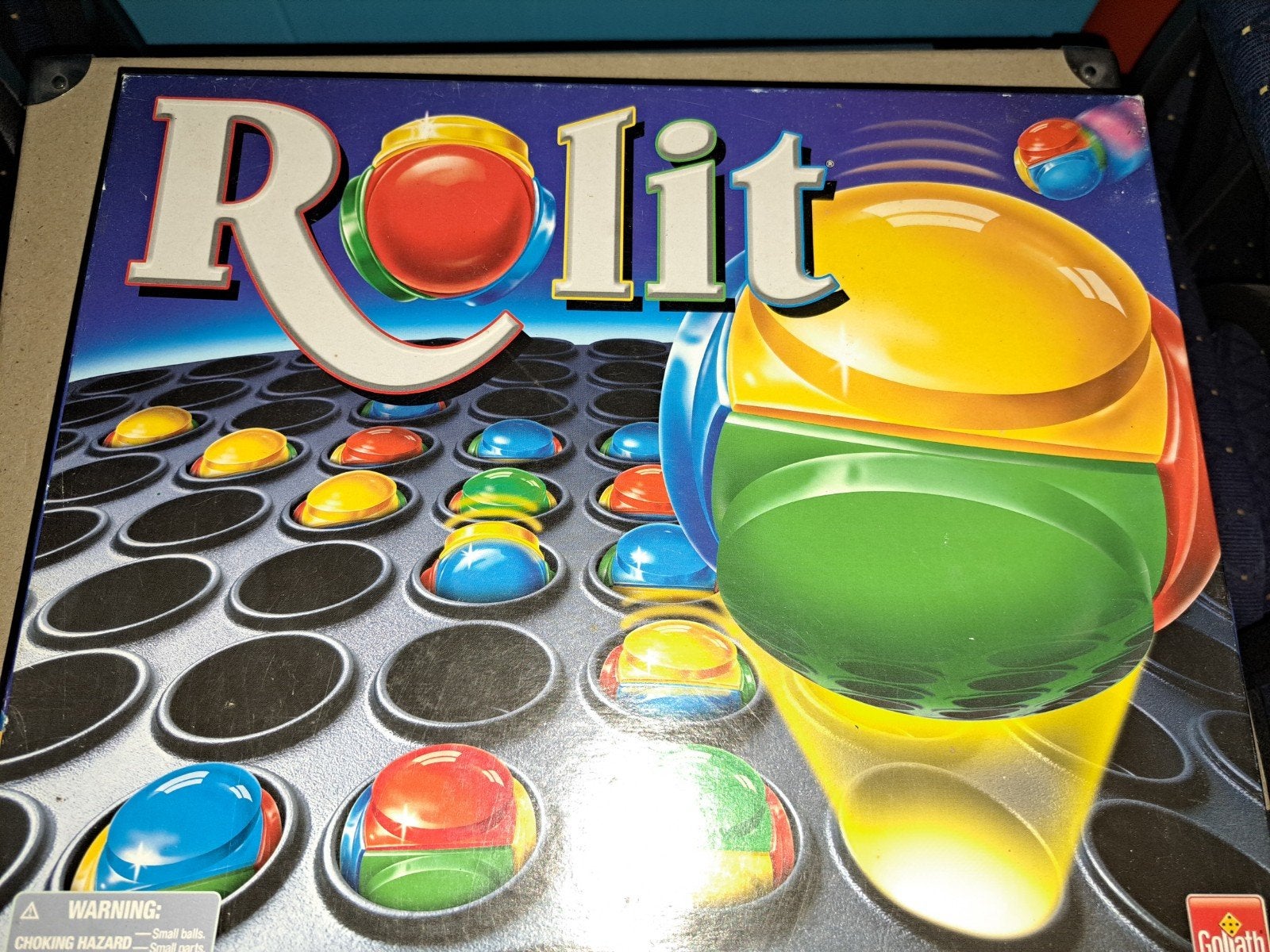 Rolit bordspel van Goliath - Zeer nette staat, Ophalen of Verzenden, Zo goed als nieuw, Goliath