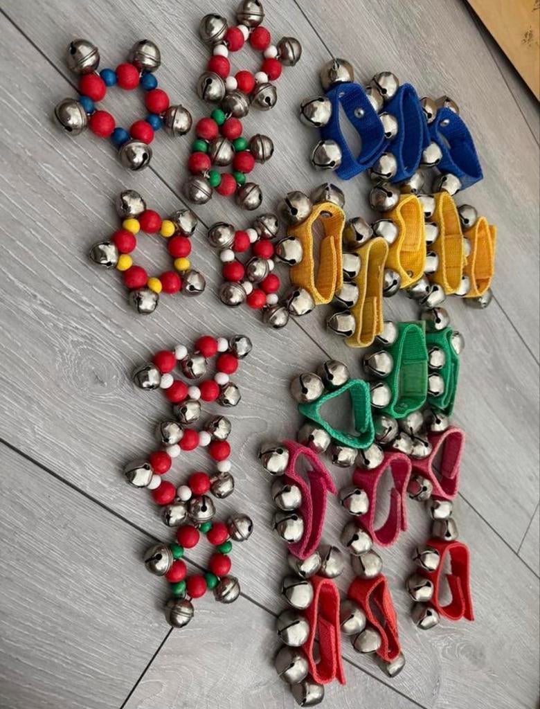 Muziek instrumenten belletjes, Muziek en Instrumenten, Ophalen, Gebruikt