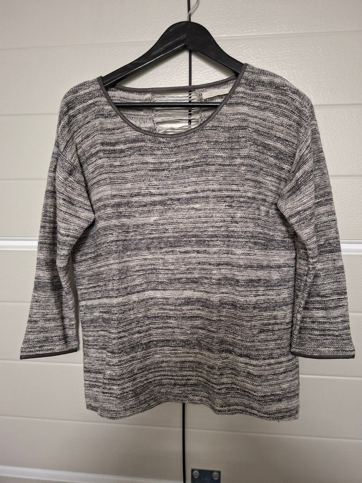 Yaya trui maat M met open rug detail, Kleding | Dames, Truien en Vesten, Maat 38/40 (M), Ophalen of Verzenden, Yaya, Grijs