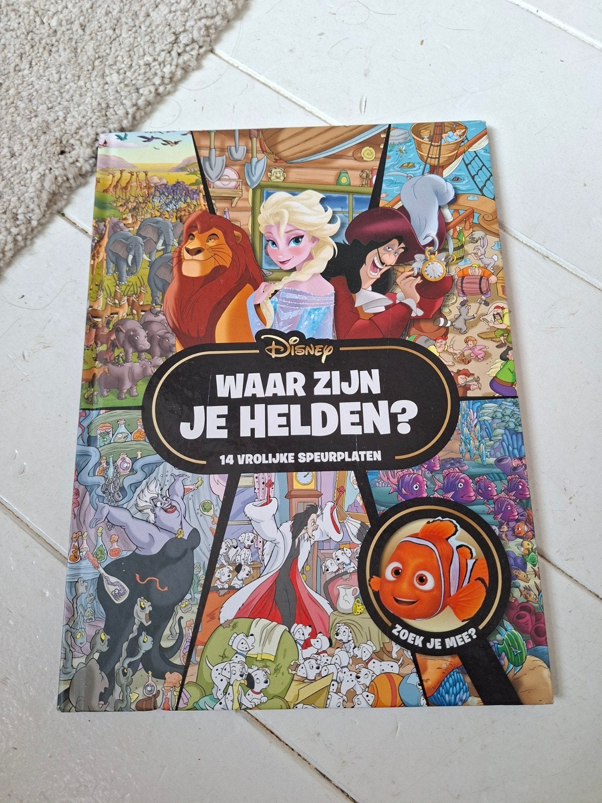 Disney: Waar zijn je helden? - Zoekboek, Ophalen of Verzenden, Zo goed als nieuw, Non-fictie