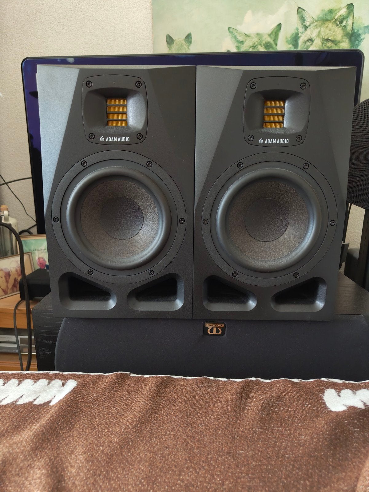 Adam Audio A7V Studiomonitoren (set van 2), Audio, Tv en Foto, Luidsprekers, Studiomonitor, Zo goed als nieuw, Ophalen, 150 watt of meer