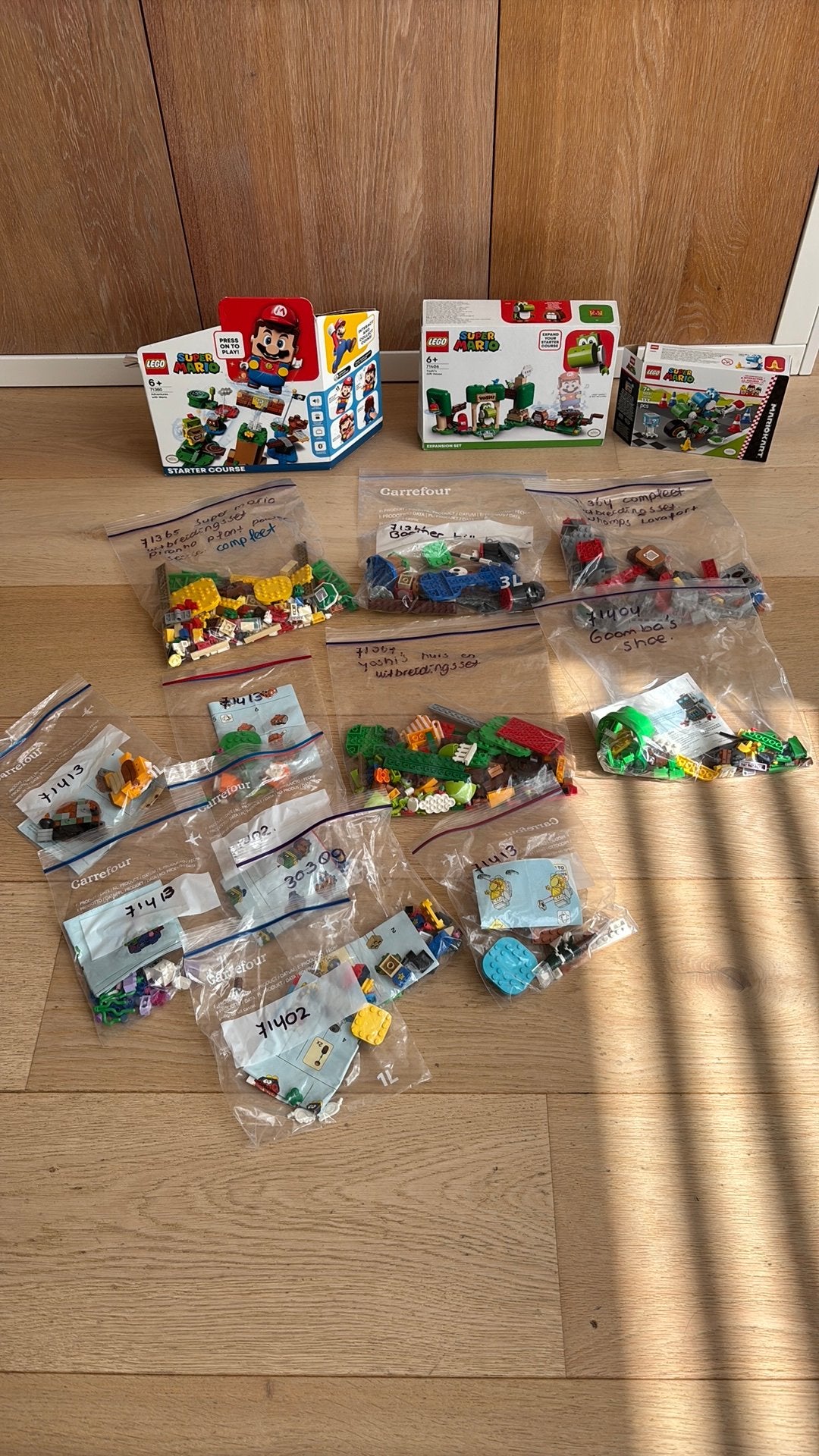 Lego super mario heel veel sets, Ophalen of Verzenden, Zo goed als nieuw