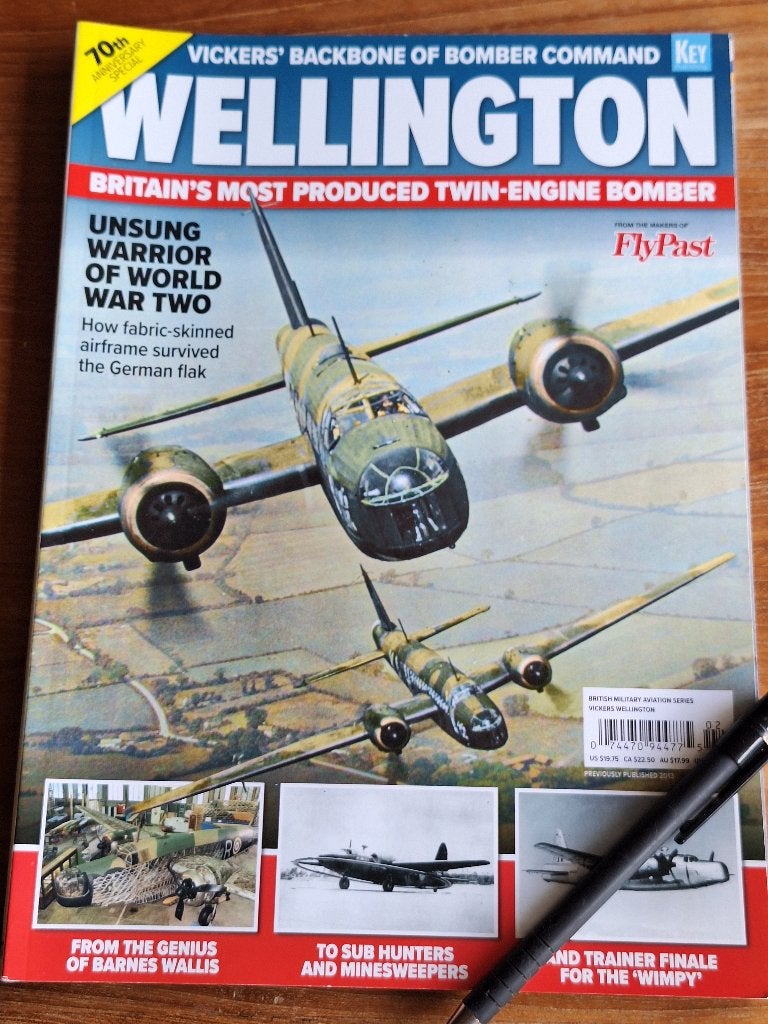 the Vickers Wellington magazine,, Ophalen of Verzenden, Tweede Wereldoorlog, Zo goed als nieuw, Overige onderwerpen