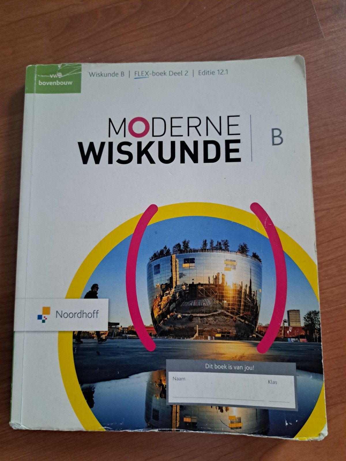 Moderne Wiskunde B FLEX-boek Deel 2 Editie 12.1 VWO, VWO, Zo goed als nieuw, Wiskunde B, Ophalen