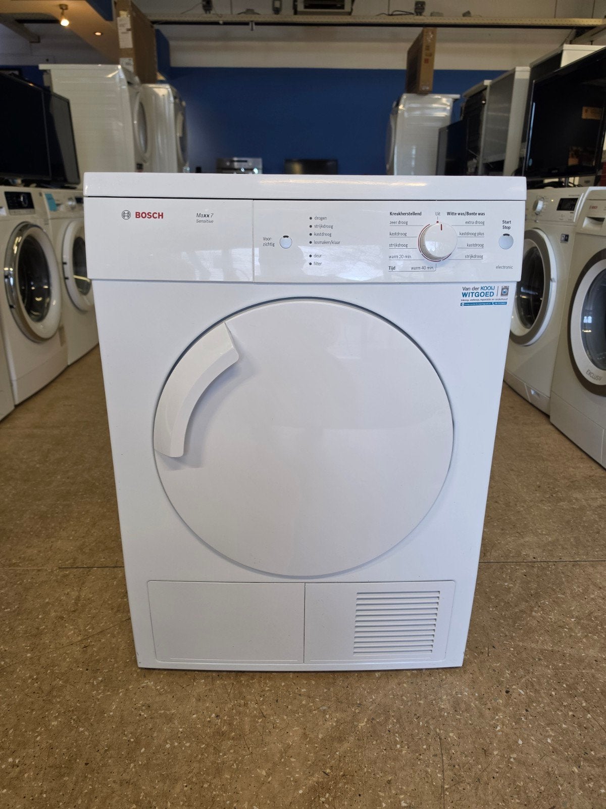Bosch Maxx Sensitive afvoerdroger | 7 kilo | Gratis thuis ✅️, Bosch, Jirnsum, 6 tot 8 kg, Luchtafvoer