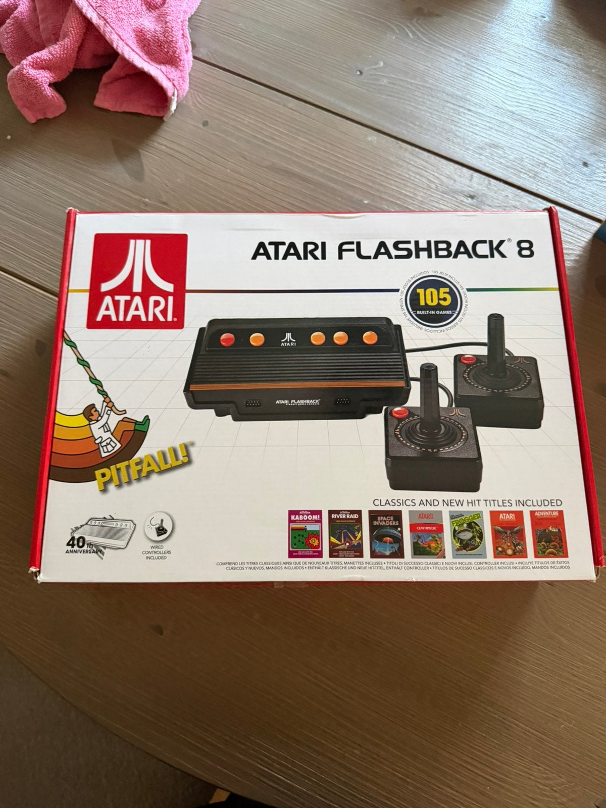 ️ Atari Flashback 8, Spelcomputers en Games, Ophalen of Verzenden, Zo goed als nieuw, Met 2 controllers, Atari 2600