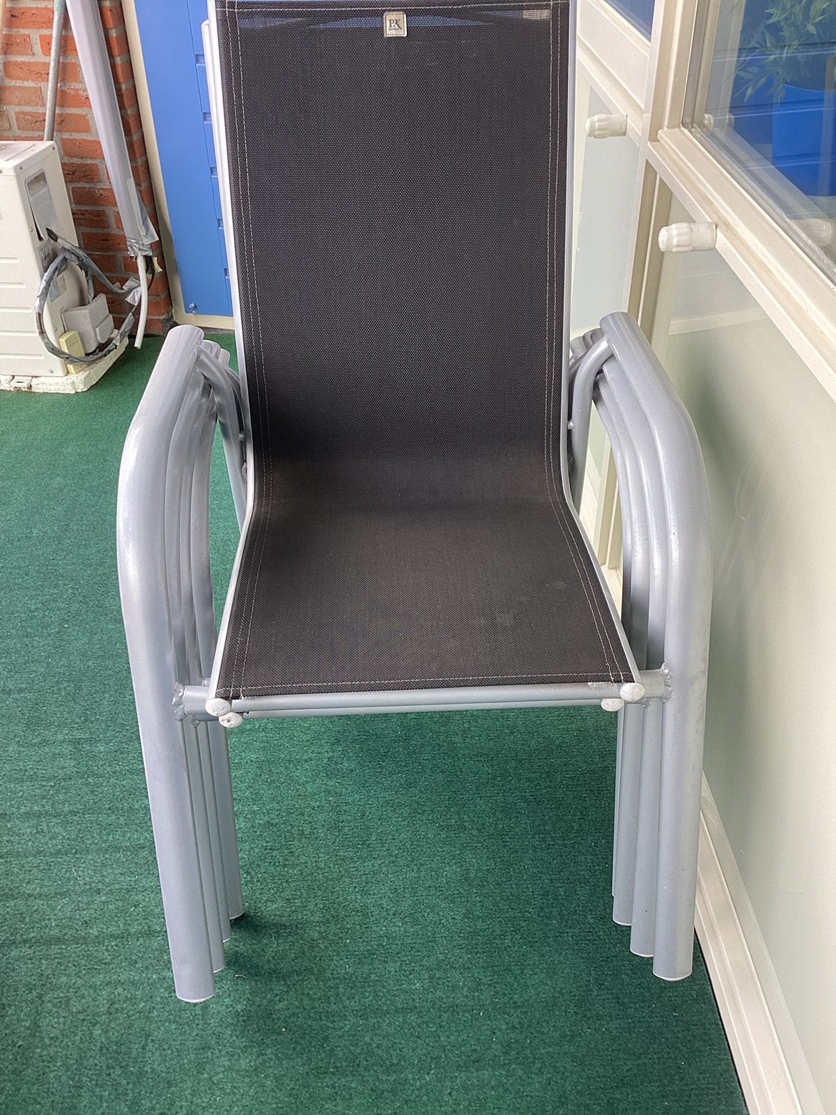 Tuinstoelen, Ophalen, Aluminium, Stapelbaar