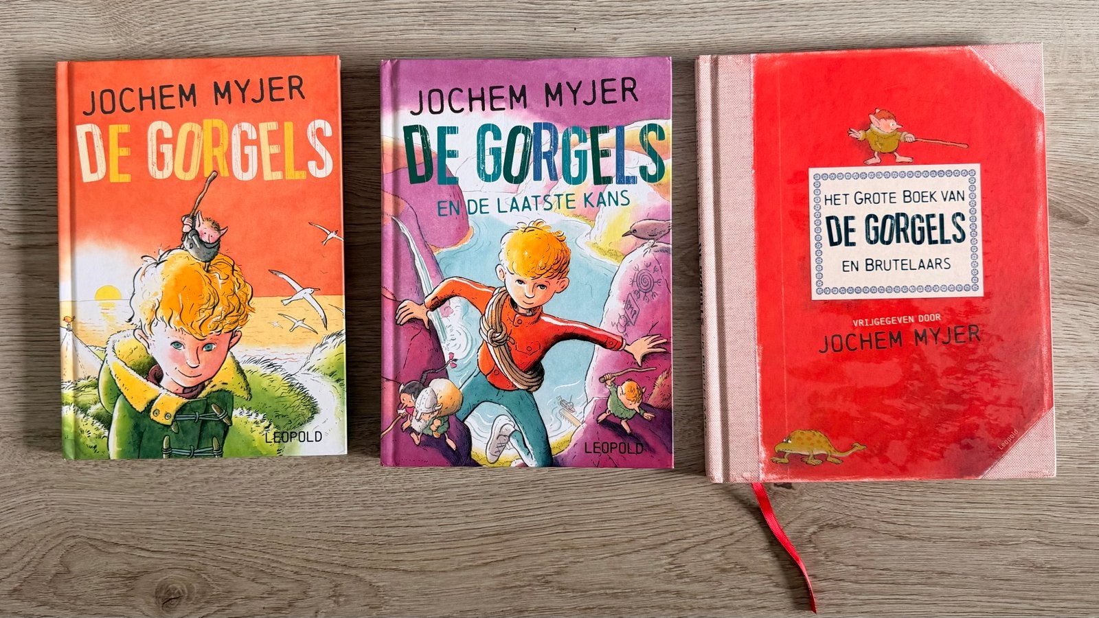 De Gorgels boekenreeks - Jochem Myjer (3 boeken), Ophalen, Zo goed als nieuw, Fictie algemeen