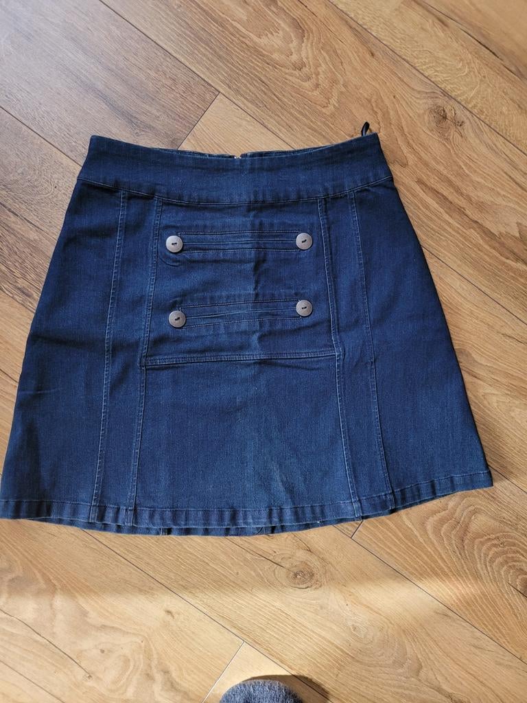 Spijkerrokje (He)Art maat L, Ophalen of Verzenden, Zo goed als nieuw, Blauw, Boven de knie