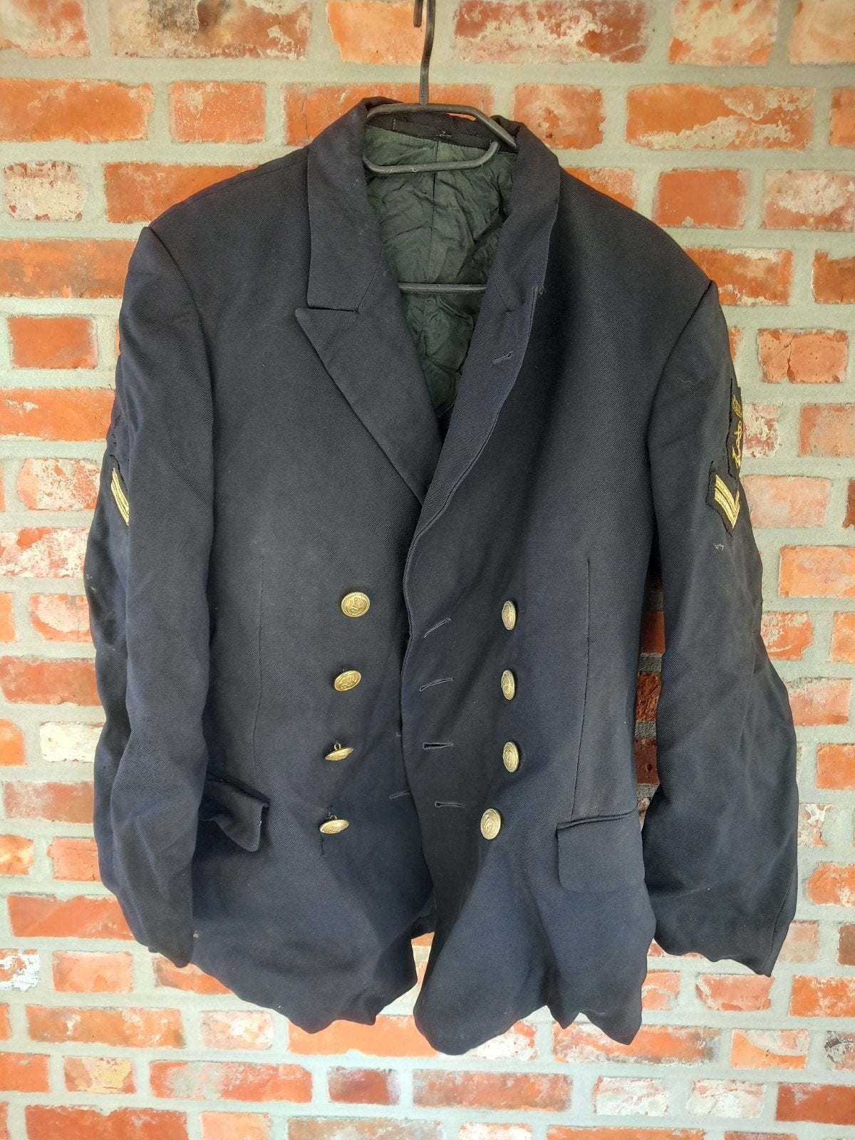 Koninklijke marine jas schuurvondst, Ophalen of Verzenden, Marine, Nederland, Kleding of Schoenen