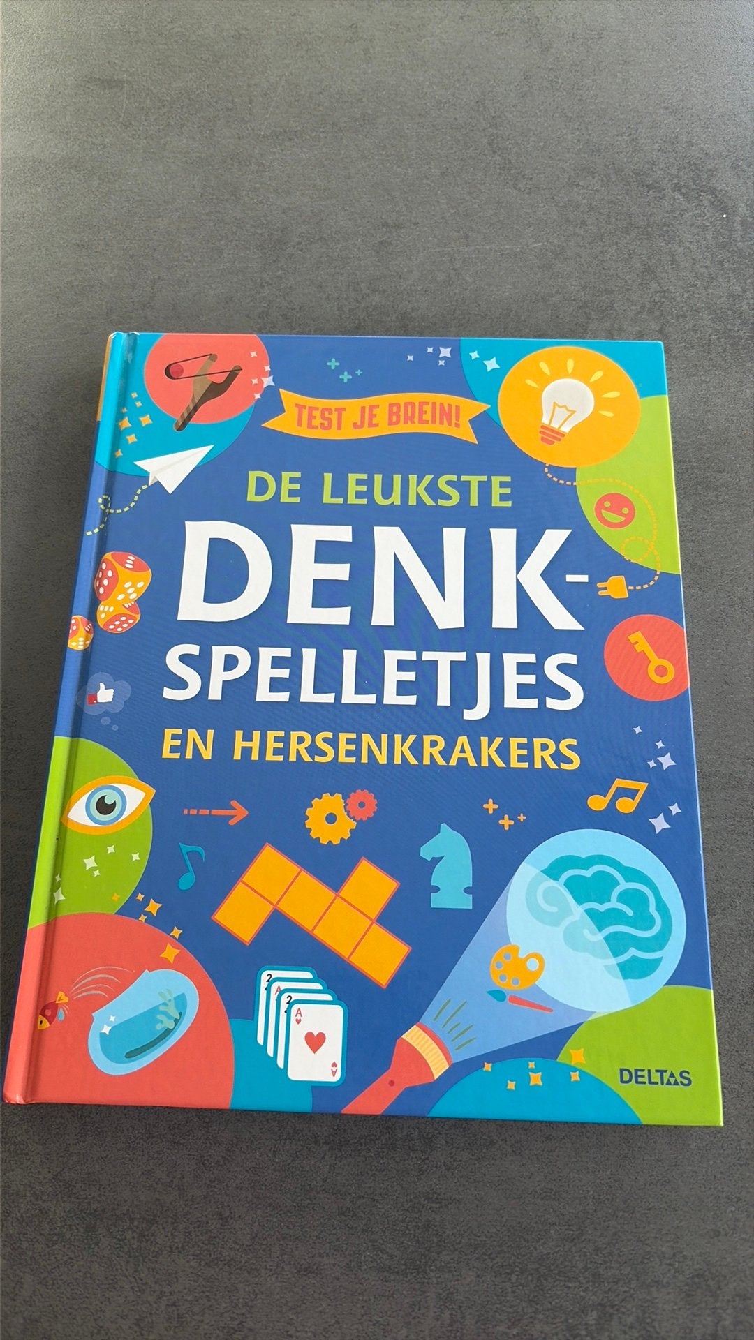Gareth Moore - Test je brein! De leukste denkspelletjes, Non-fictie, Ophalen of Verzenden, Zo goed als nieuw, Gareth Moore