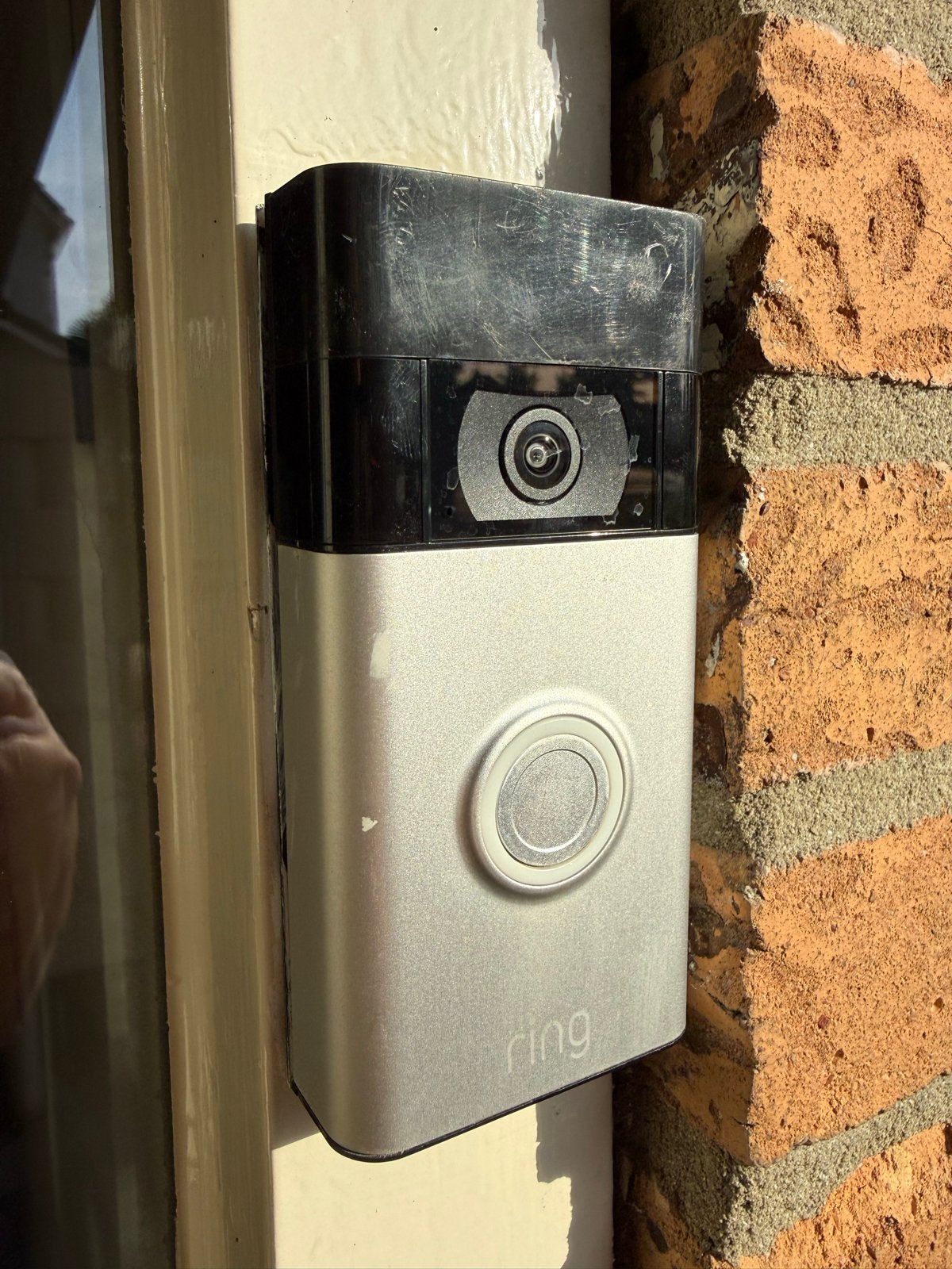 Ring Video Deurbel Gen 2 met Chime, Huis en Inrichting, Ophalen of Verzenden, Bewegingsdetectiesensor, Gebruikt, Draadloos